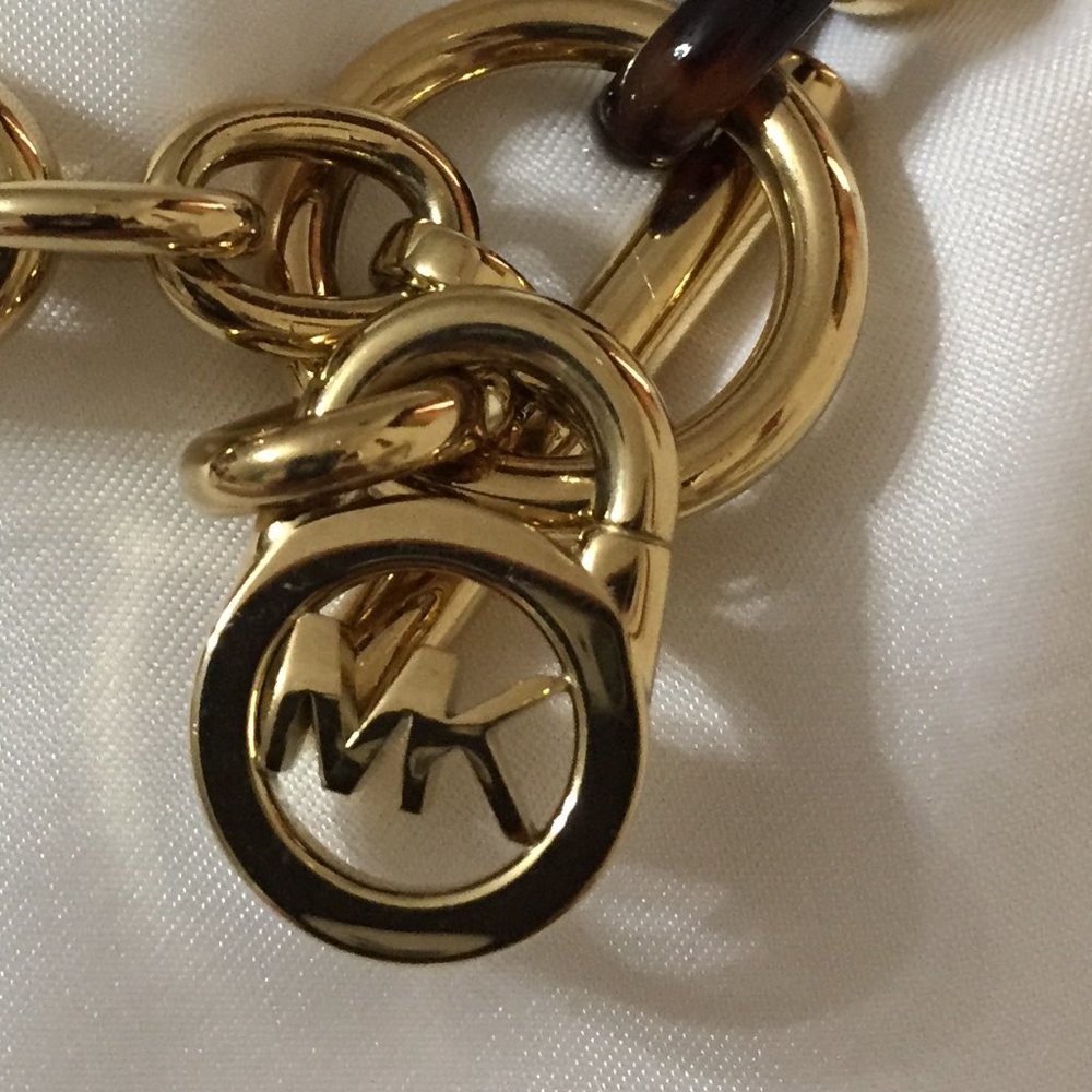Michael Kors Mk Tortoise Shell Link Bracelet - image 4